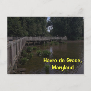 Carte postale Havre de Grace Boardwalk