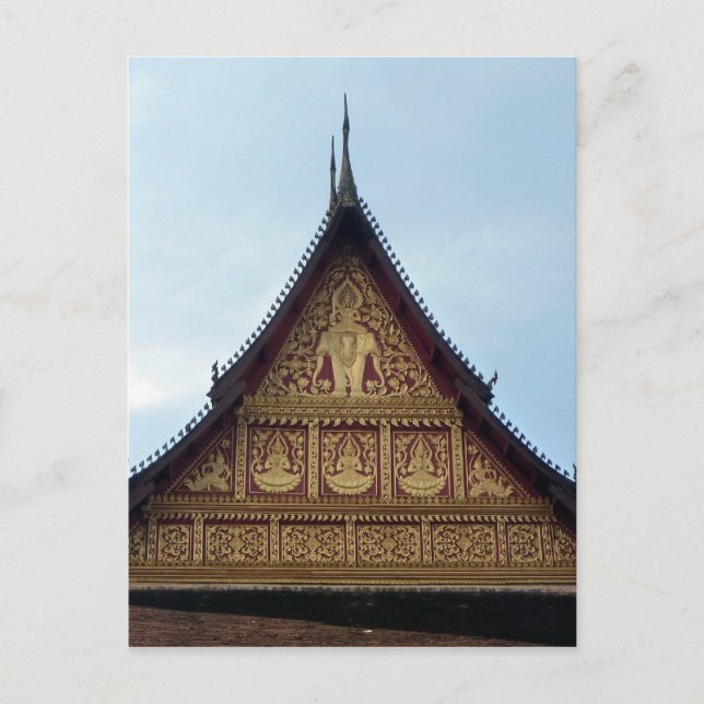 Carte Postale haw phra kaew (Devant)