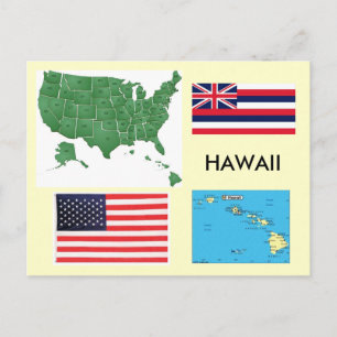 Carte Postale Hawaï, États-Unis