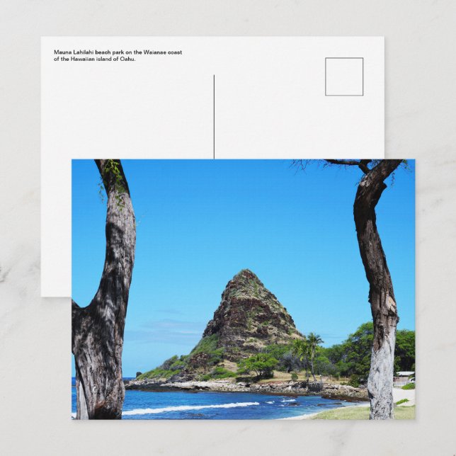 Carte postale hawaïenne (Devant / Derrière)