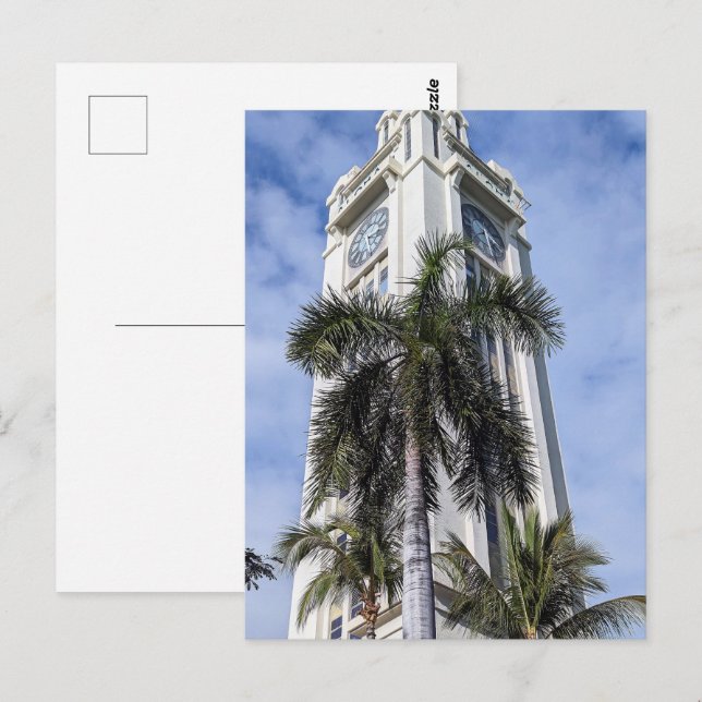 Carte postale hawaïenne (Devant / Derrière)