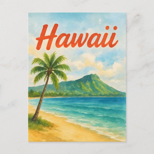 Carte Postale Hawaii (Devant)