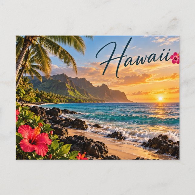 Carte Postale Hawaii  (Devant)