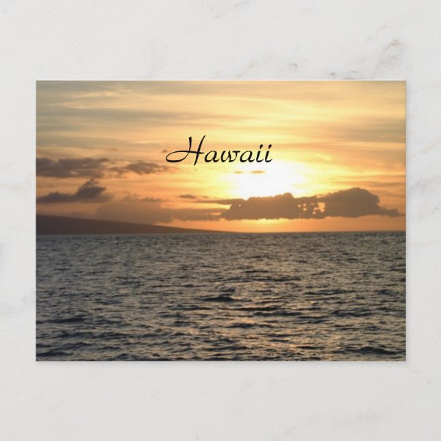 Carte Postale Hawaii (Devant)