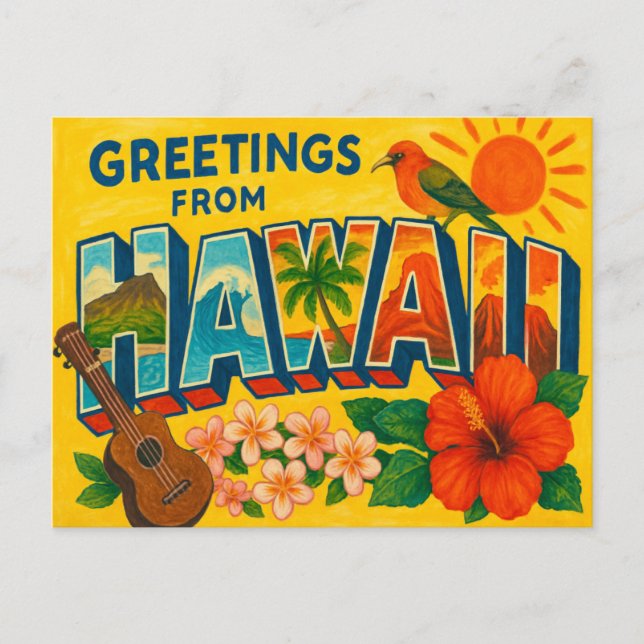 Carte postale Hawaii (Devant)