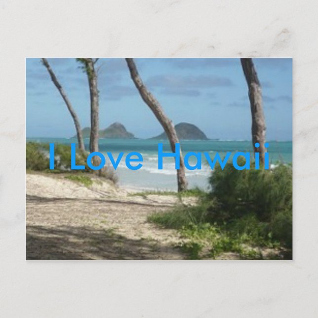 CARTE POSTALE HAWAII ALOHA COLLECTION (Devant)