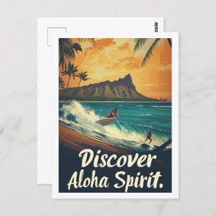 Carte Postale Hawaii célèbre Travel Place