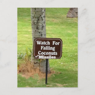 Carte Postale Hawaii False Missile Warning Scare 2018