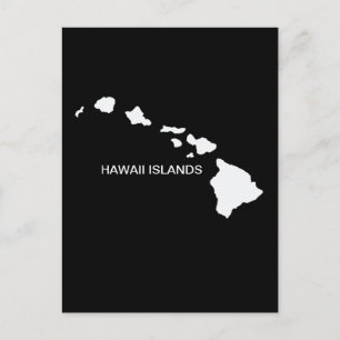 Carte Postale Hawaii Huit îles