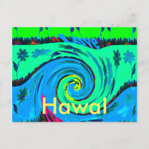 Carte postale Hawaii Modèle horizontal