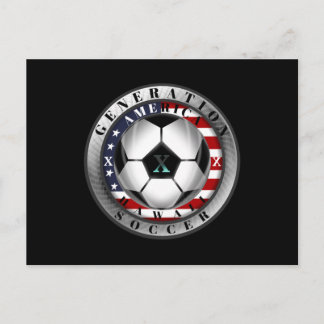 Carte Postale Hawaii State Generation X American Soccer