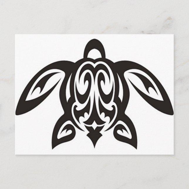 Carte postale Hawaiian Honu Turtle (Devant)