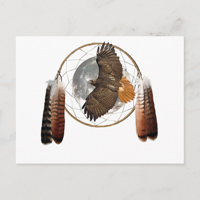 Carte Postale Hawk Moon (Devant)