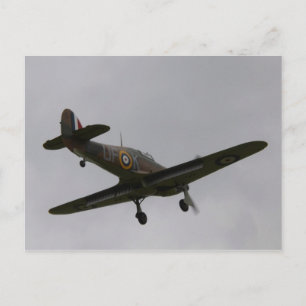 Carte Postale Hawker Hurricane en finale