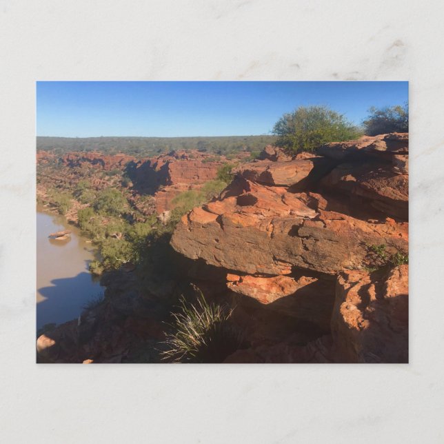 Carte Postale Hawks Head, Kalbarri, Australie occidentale (Devant)