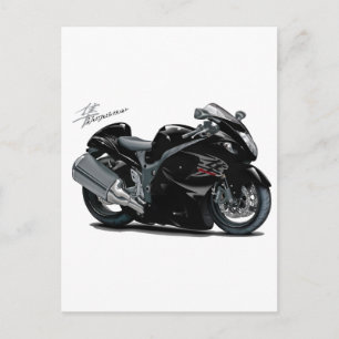Carte Postale Hayabusa Black Bike