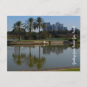 Carte Postale Hayarkon Park à Ramat Gan, Israël