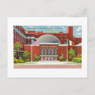 Carte Postale Hayden Planetarium, New York