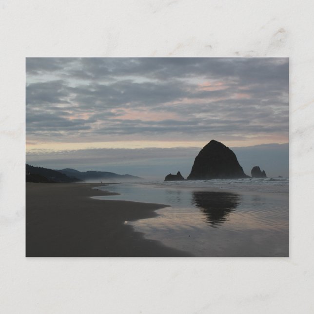Carte Postale Haystack Rock à Cannon Beach (Devant)