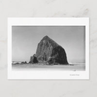 Haystack Rock à Cannon Beach, Oregon Photographie