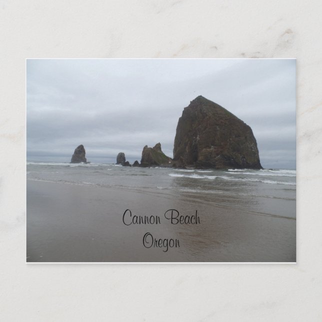Carte Postale Haystack Rock Cannon Beach Oregon Postcard (Devant)
