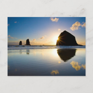 Carte Postale Haystack Rock Sunset - Cannon Beach, Oregon