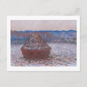 CARTE POSTALE "HAYSTACKS" 1890-1891 CLAUDE MONET
