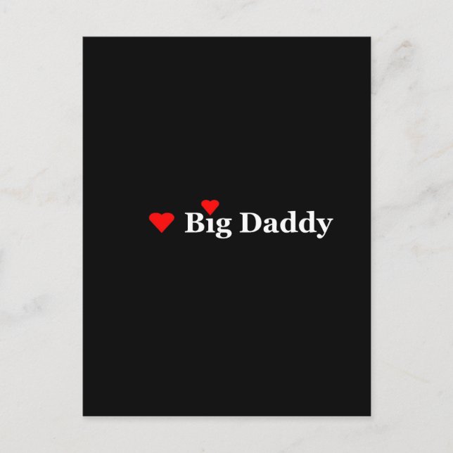 Carte Postale Heart Big Daddy (Devant)