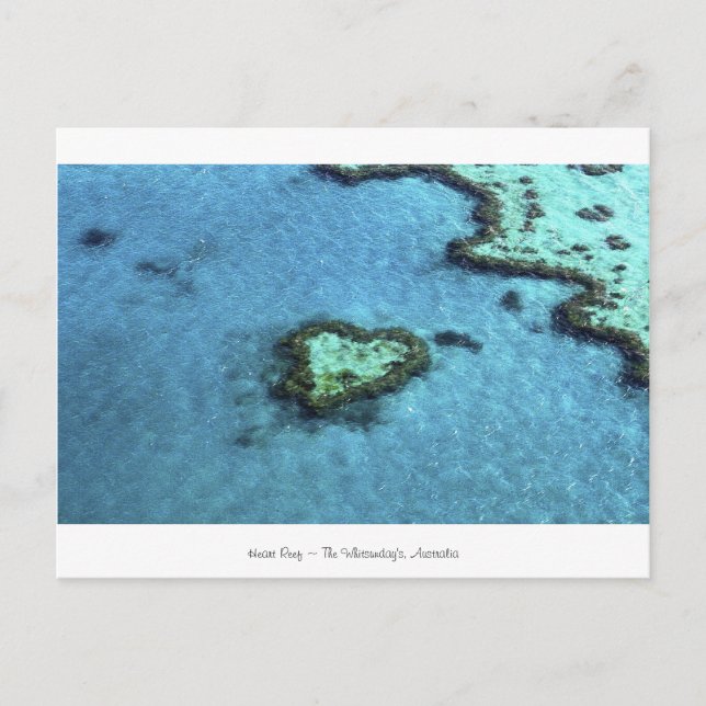 Carte Postale Heart Reef - Australia (Devant)