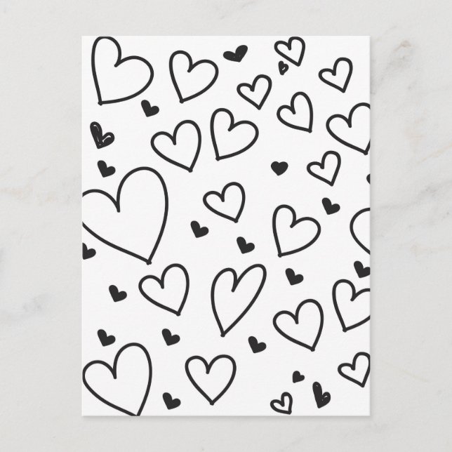 Carte Postale Hearts (Devant)