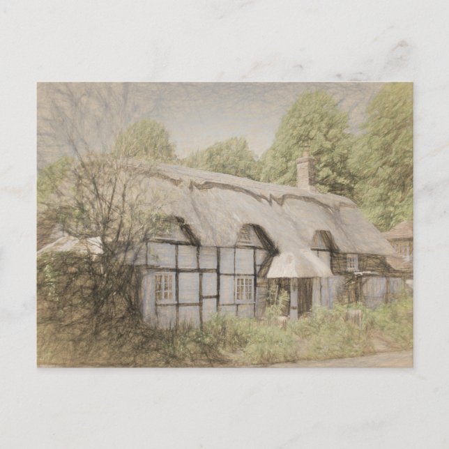 Carte Postale Heather Cottage (Devant)