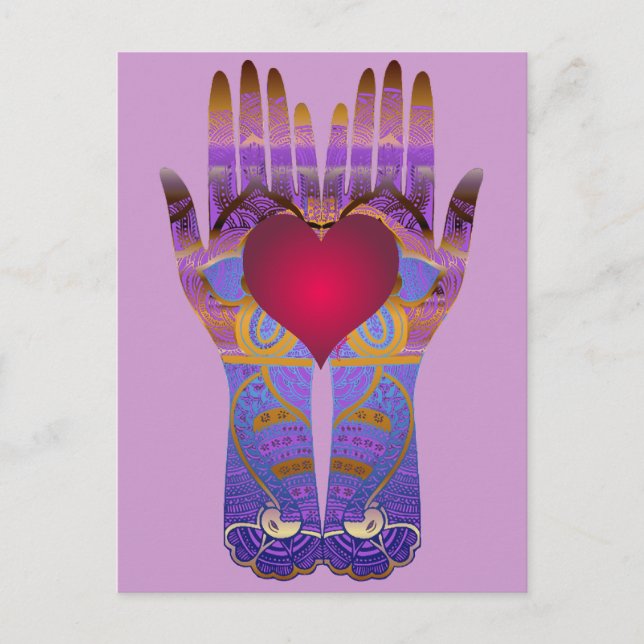 Carte postale Heaven Hands Hands (Devant)