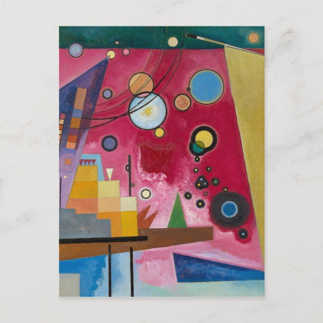 Carte Postale Heavy Red | Kandinsky | (Devant)