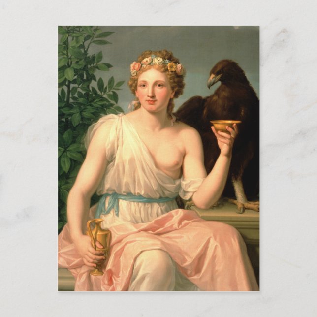 Carte Postale Hebe, 1784 (Devant)