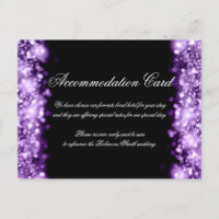 Hébergement Éclairage Violet