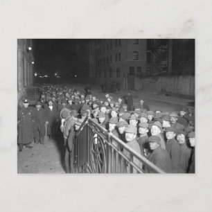 Carte Postale Hébergement municipal de New York : début des anné