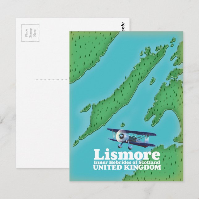 Carte Postale Hébrides intérieures d'Ecosse, Lismore. (Devant / Derrière)