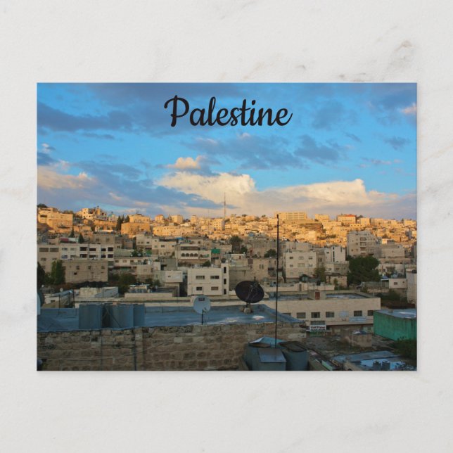Carte Postale Hébron Rive occidentale Palestine (Devant)