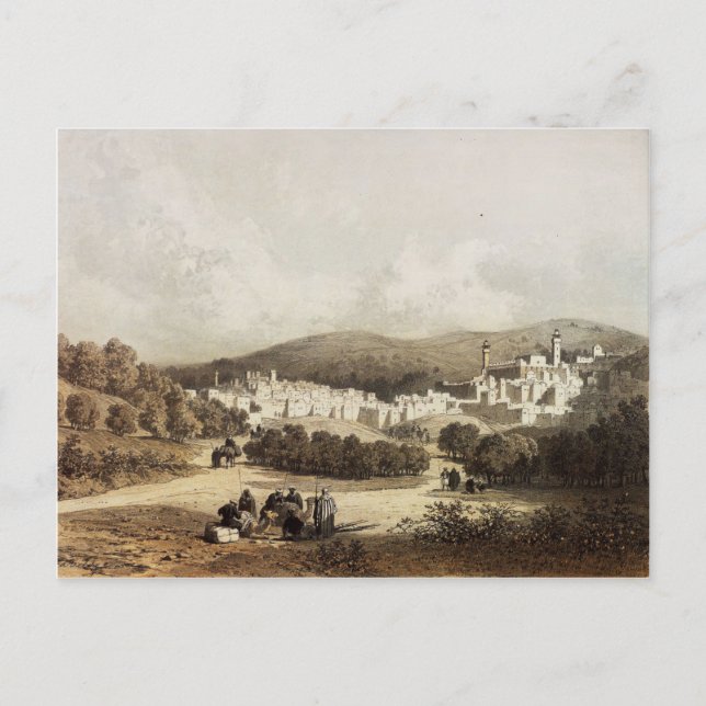 Carte Postale Hébron, ville des patriarches, dans la terre saint (Devant)