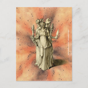 CARTE POSTALE HÉCATE