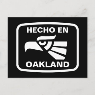 Carte Postale Hecho en Oakland personalizado personnalisé