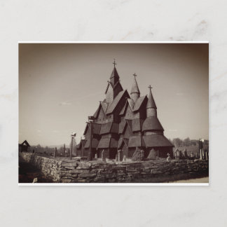 Carte Postale Heddal stave church