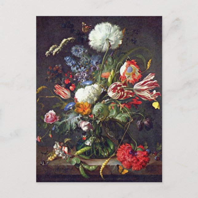Carte Postale Heem Flower Postcard (Devant)