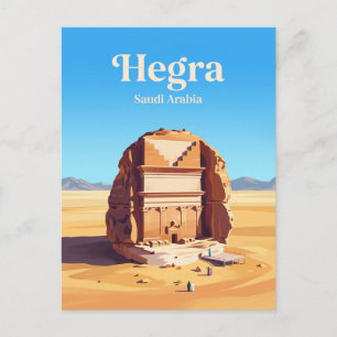 Carte Postale Hegra Arabie Saoudite