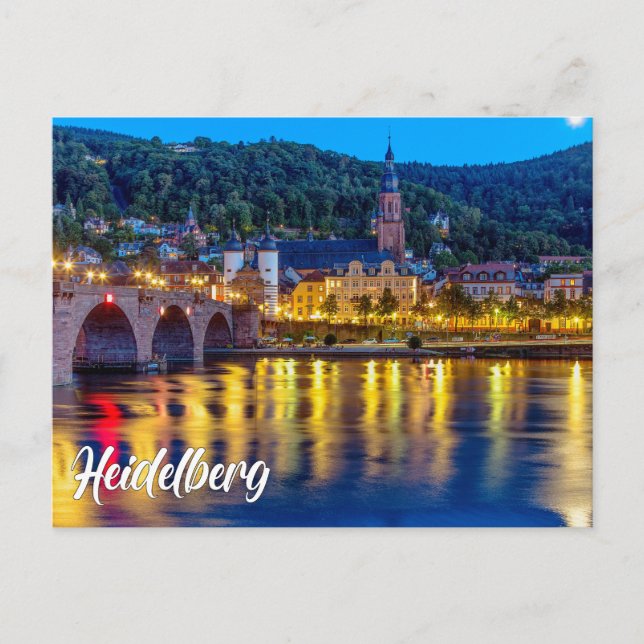 Carte Postale Heidelberg, Allemagne (Devant)
