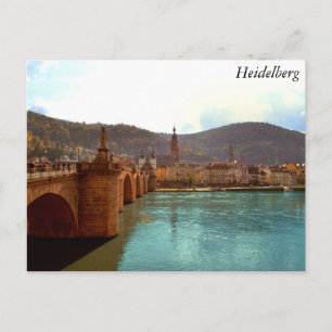 Carte Postale Heidelberg, Allemagne