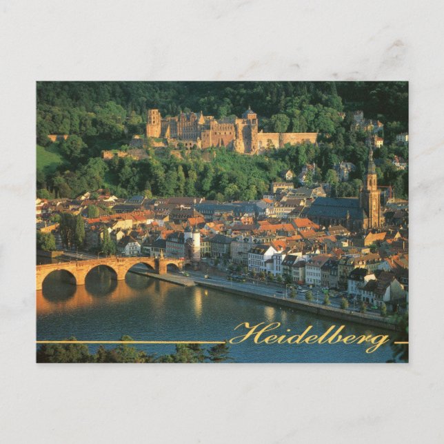 Carte Postale Heidelberg Allemagne (Devant)