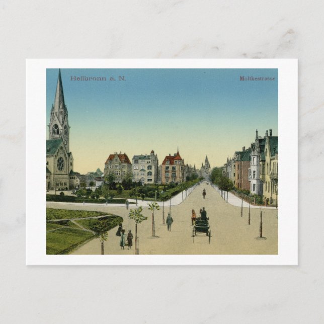 Carte Postale Heilbronn, Allemagne Vintage (Devant)