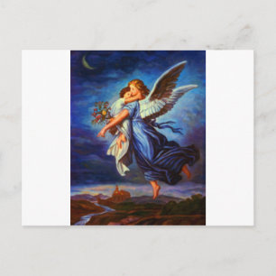 Carte Postale Heiliger Schutzengel - Huile Guardian Angel 7