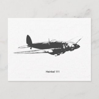 Carte Postale Heinkel HE111